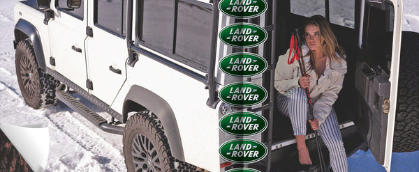Land Rover USA Custom Luxury Defender 110 : Winter Lookbook